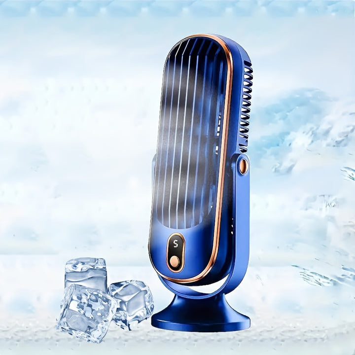 Portable Air Conditioner Fan - Large Battery, Dual Motor, 5-Speed Air Cooler with 720° Surround Air Blower - Ideal for Office, Camping, Outdoor RV, USB Fan - Great Gift for Thanksgiving, Halloween, Christmas | Bowlift