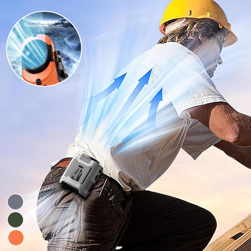 Fan Clip for Belt – Hands-Free Wearable with USB Charging | Bowlift