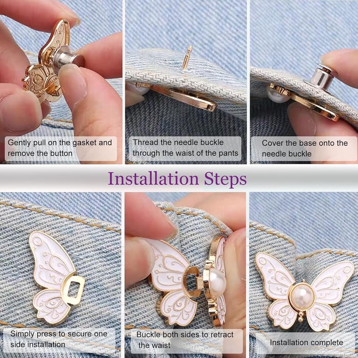 BowLift | GripFly Clips — Finally perfect fit and stylish support that never lets you down! (4 pieces)