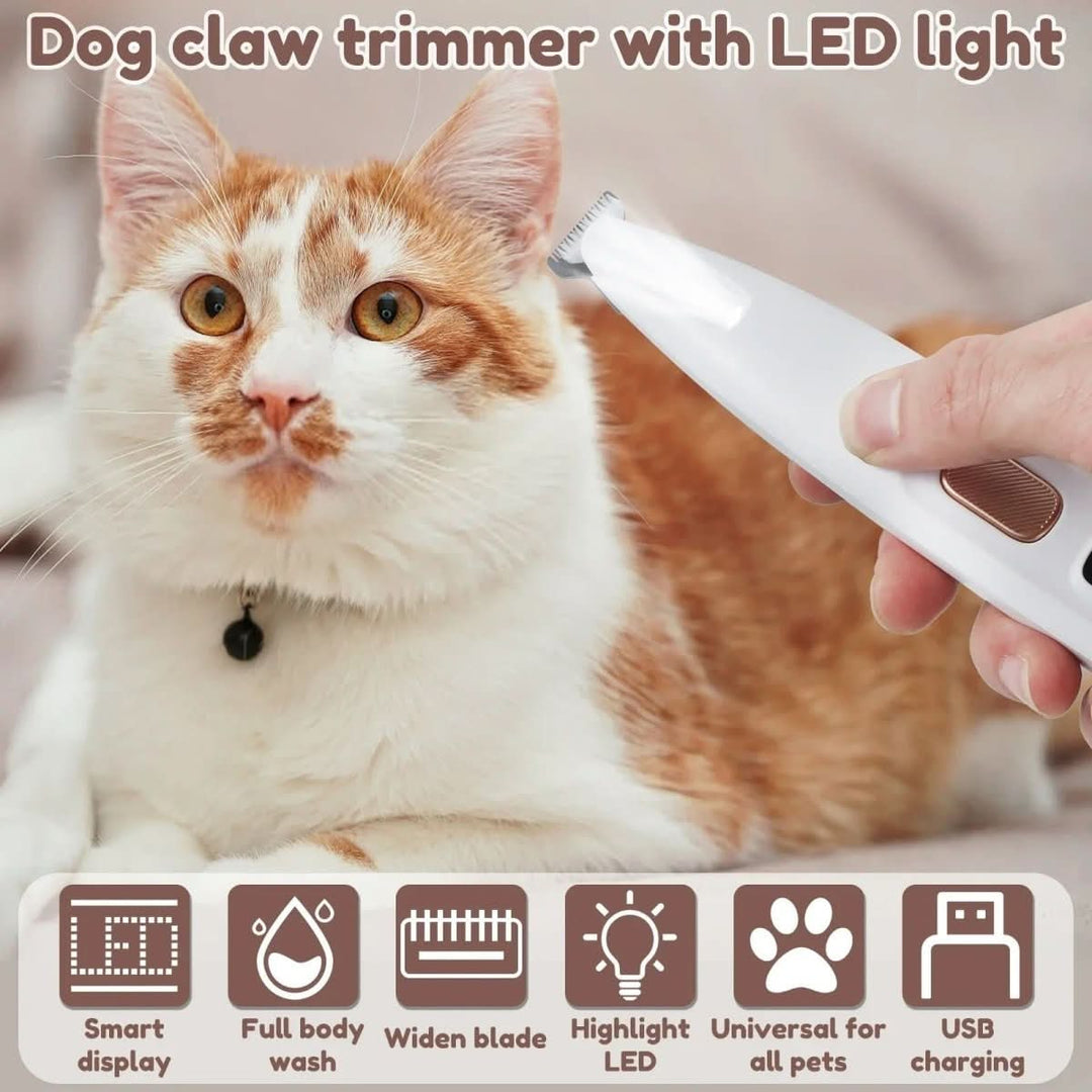 BowLift | Victor Precision – Quiet Paw Trimmer with LED for Sensitive Areas