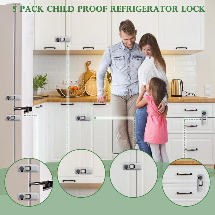 Child Safety Cabinet Locks Multi-Pack | Bowlift