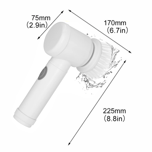 Rechargeable electric cleaning brush Saker | Bowlift