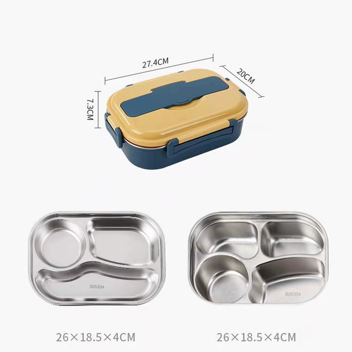 Internal lunchbox made of stainless steel Bowlift