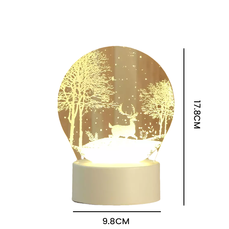 3D Night Light Usb Bowlift