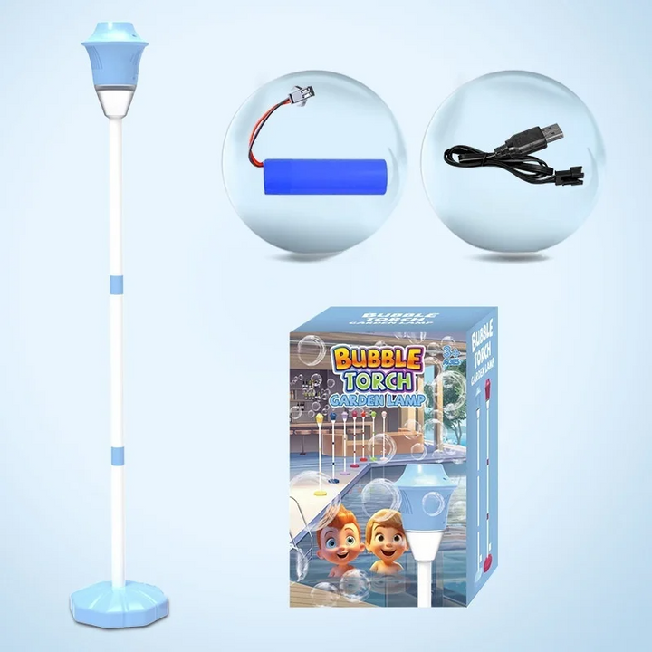 BowLift | Bubble Lamp with LED Lights & Music | Portable Leak-Proof Party Decor | 30×19cm