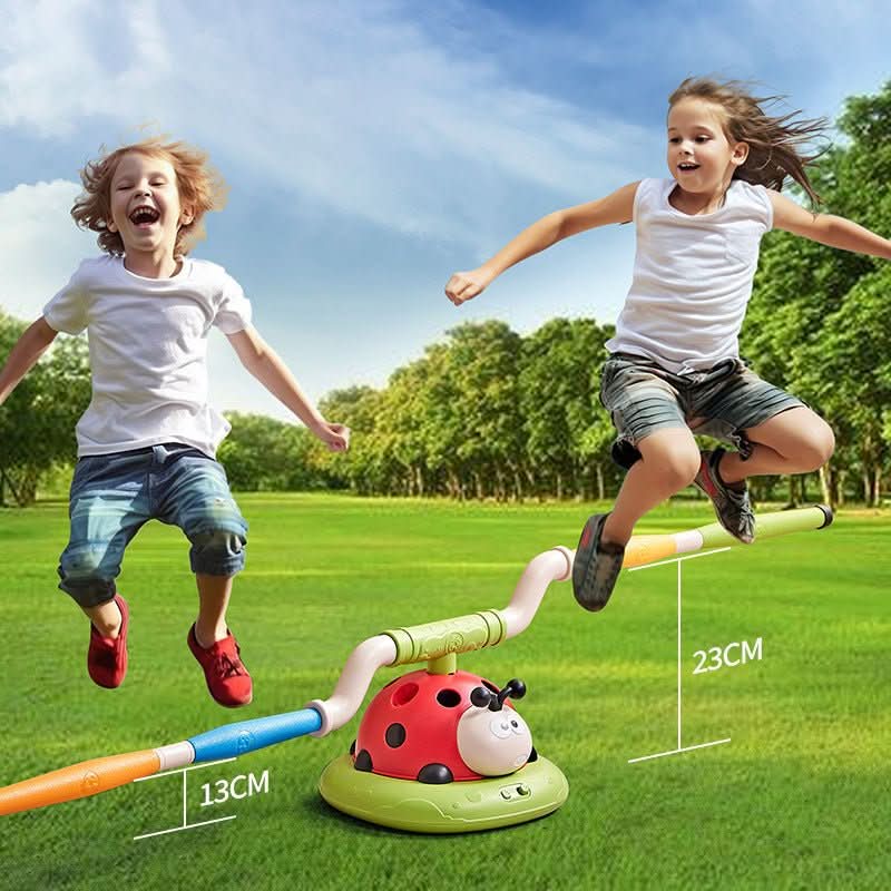 BowLift | 3-in-1 activity set for children with rope skipping, ring toss and pedal rocket