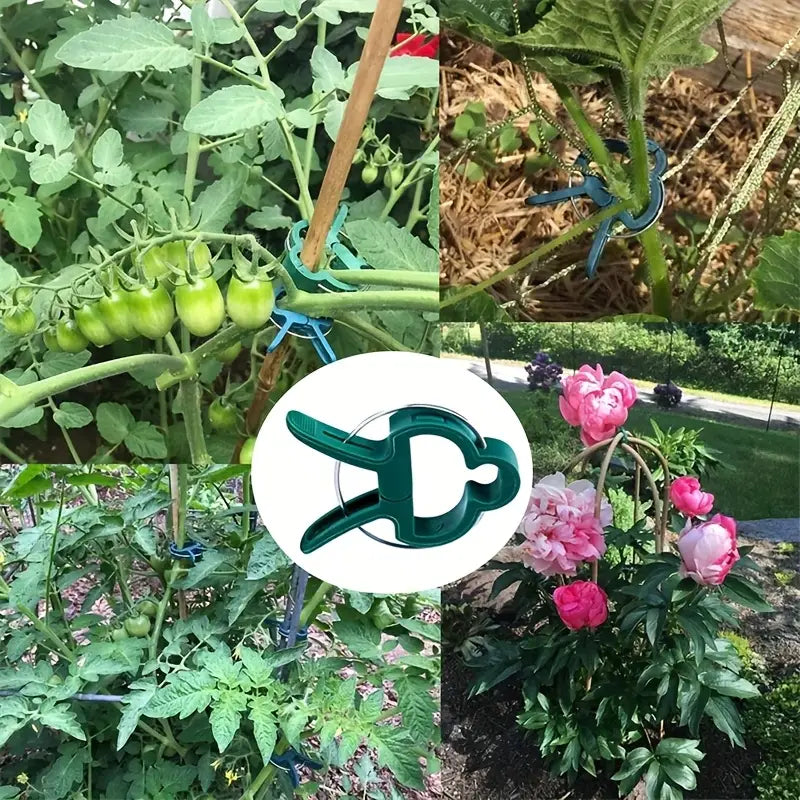 BowLift | Garden clip set – plant loops for plant supports and garden care