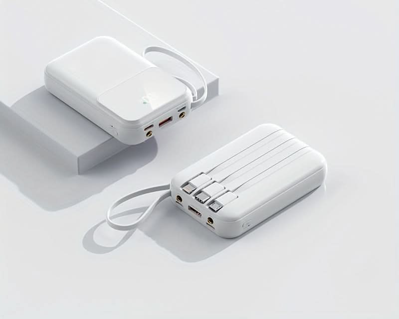BowLift | 10000mAh Portable Power Bank with Cables