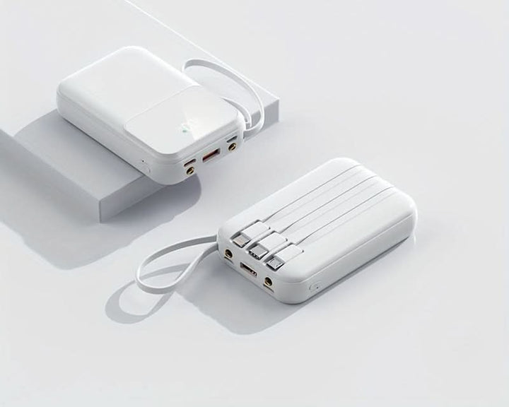 BowLift | 10000mAh Portable Power Bank with Cables