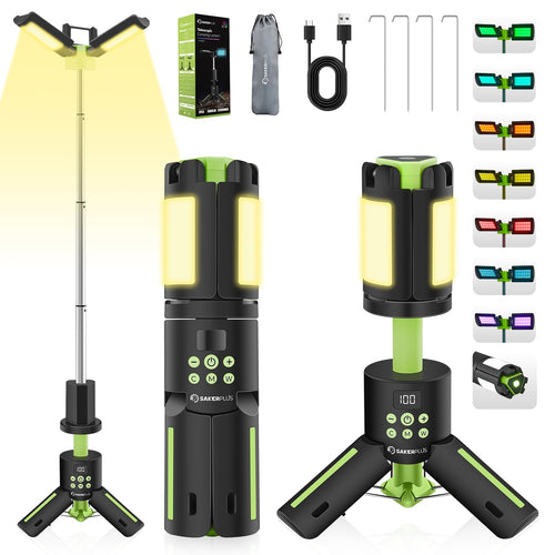 BowLift | SakerPlus Telescopic Camping Lights with Stand
