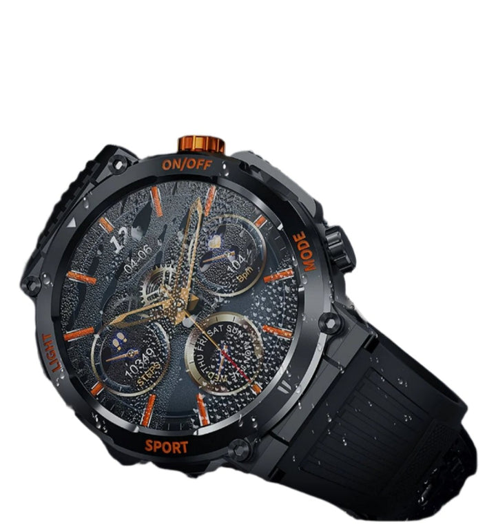 Jack - Waterproof Smartwatch with LED Flashlight and Sleep Monitor Bowlift