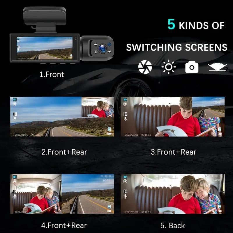 BowLift | Front & Rear Dashcam
