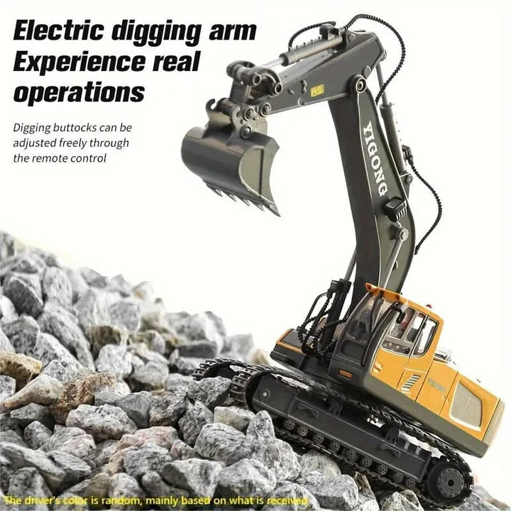 BowLift | Remote-Controlled Excavator with 11 Functions for Realistic Construction Site Feel