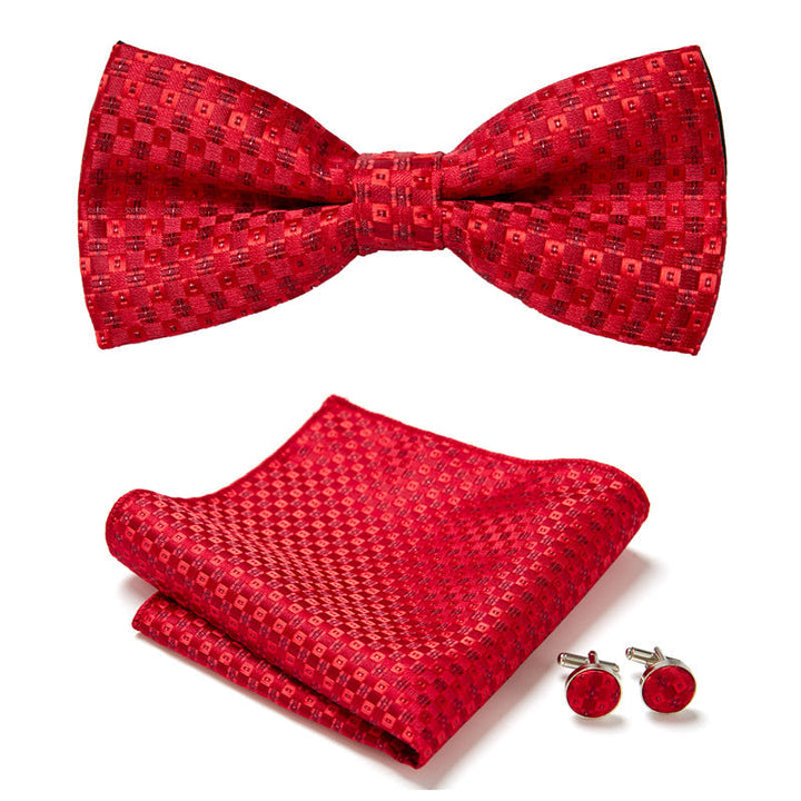 Three-piece set with stylish bow ties Bowlift