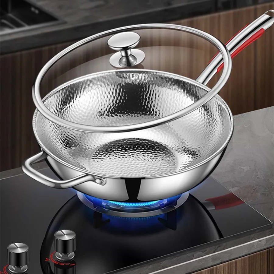 TitanFlair Wok — Frying without sticking for limitless cooking pleasure | Bowlift
