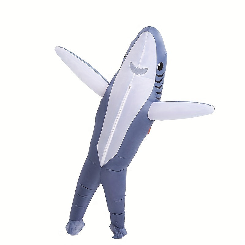 BowLift | Unisex Inflatable Shark Halloween Costume | Funny Full Body