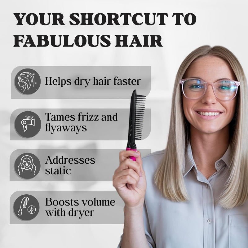 BowLift | Heat-Resistant V Hair Styling Comb