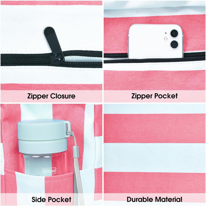 Waterproof Large Tote with Zipped Storage for Work & Play | Bowlift