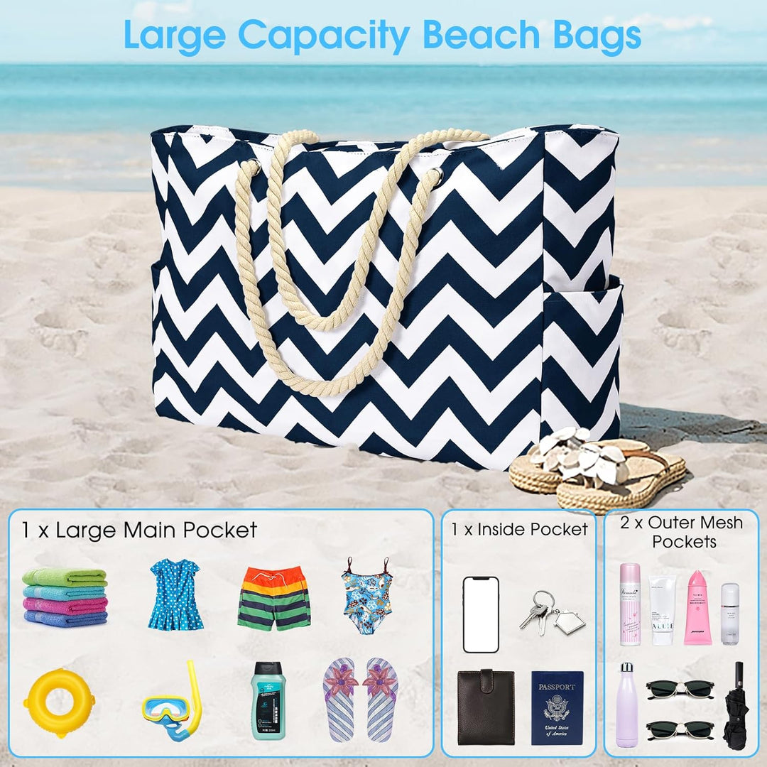 Waterproof Large Tote with Zipped Storage for Work & Play | Bowlift