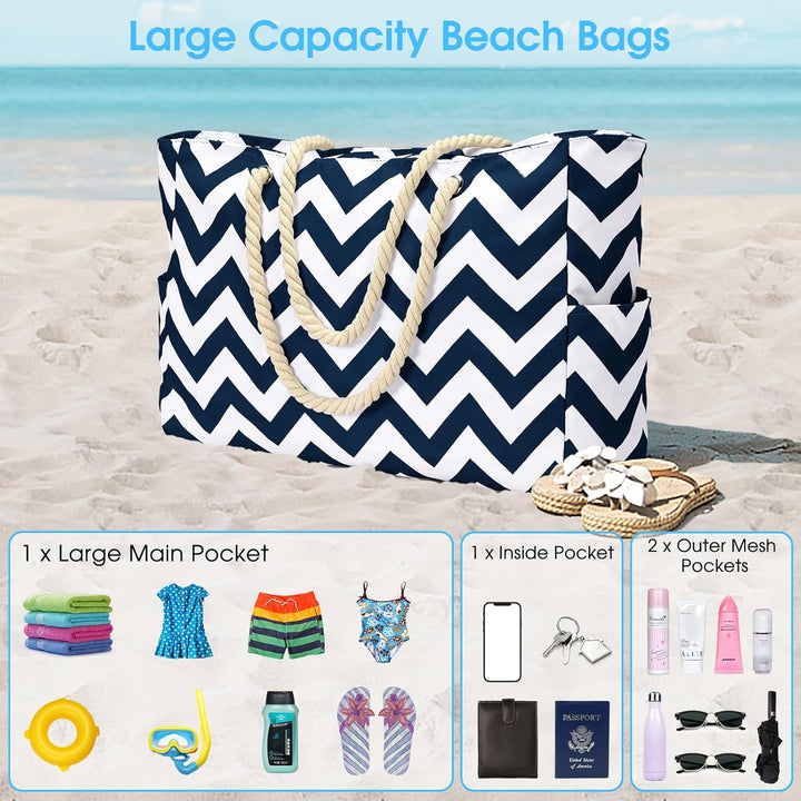 Waterproof Large Tote with Zipped Storage for Work & Play | Bowlift