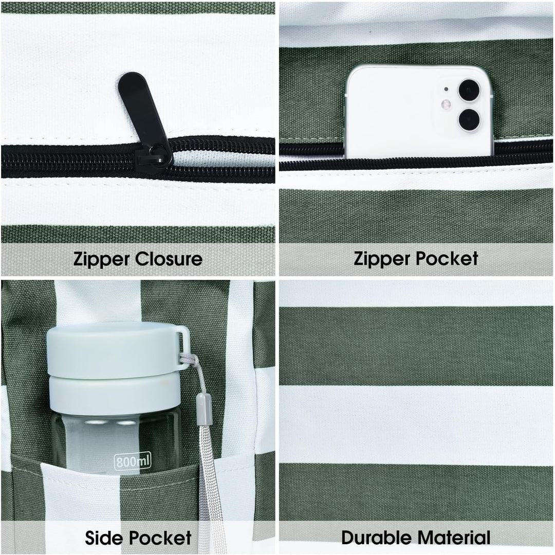 Waterproof Large Tote with Zipped Storage for Work & Play | Bowlift