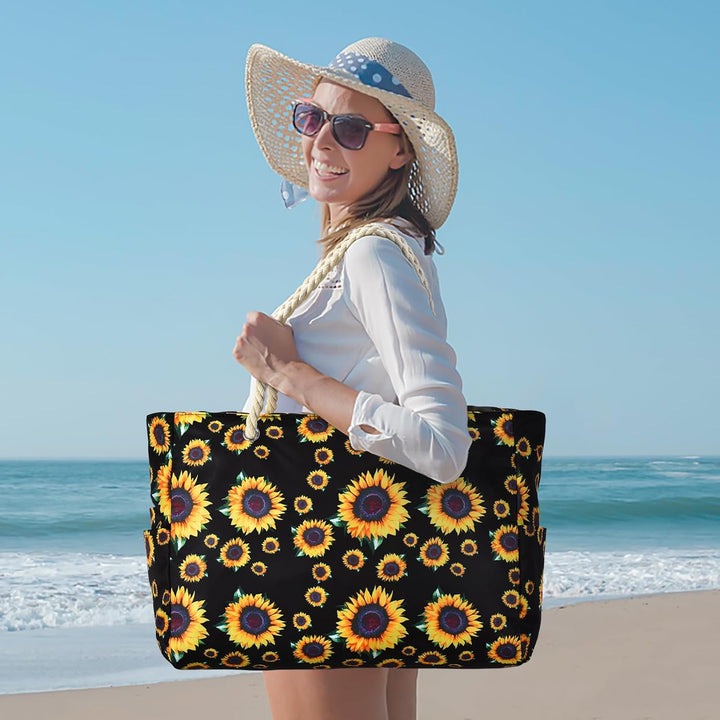Waterproof Large Tote with Zipped Storage for Work & Play | Bowlift