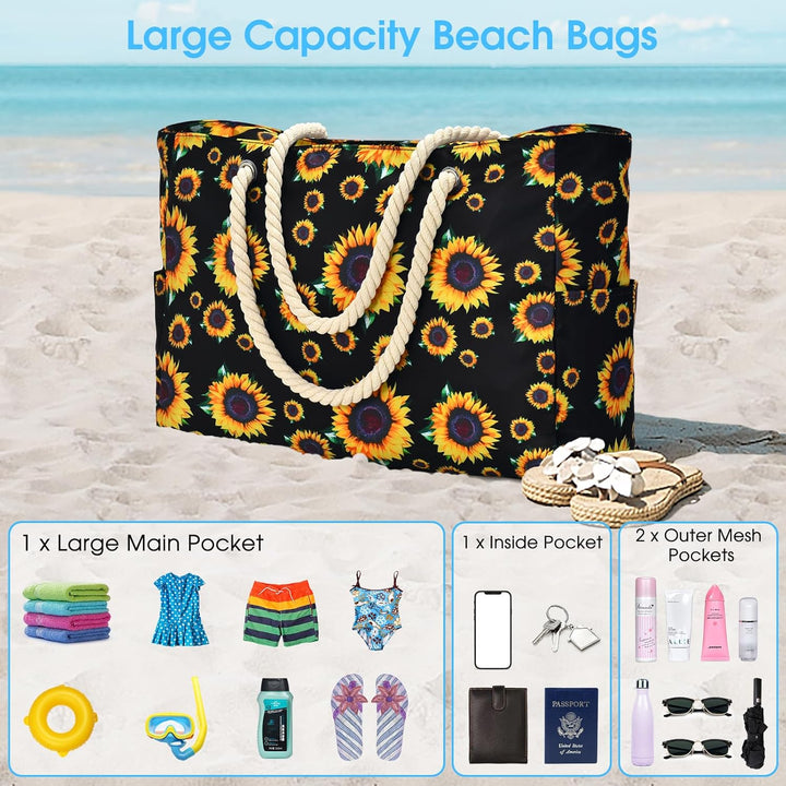 Waterproof Large Tote with Zipped Storage for Work & Play | Bowlift