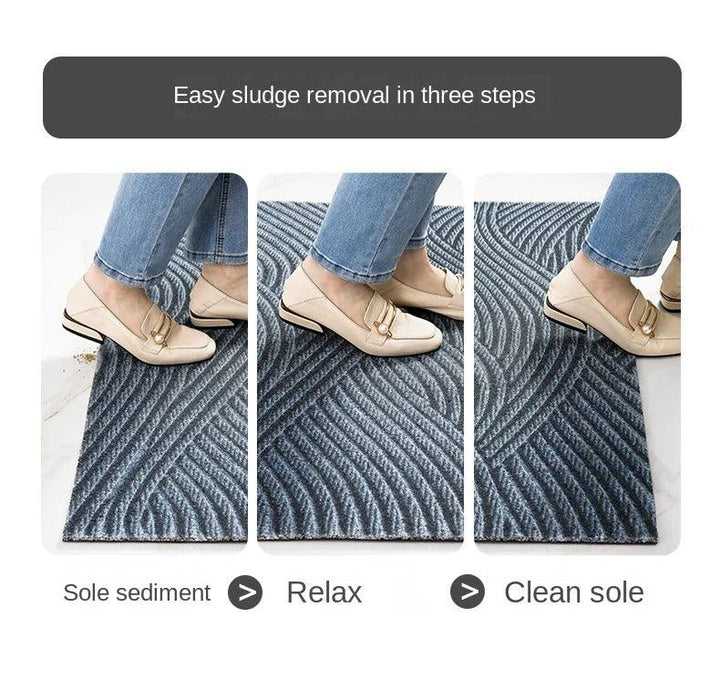 BowLift | Nordica Mat - Modern PVC Door Mat with Anti-Slip & Sand Removal