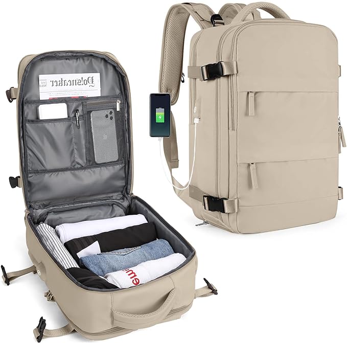 BowLift | Durable Backpack for Trips with USB Charging Port