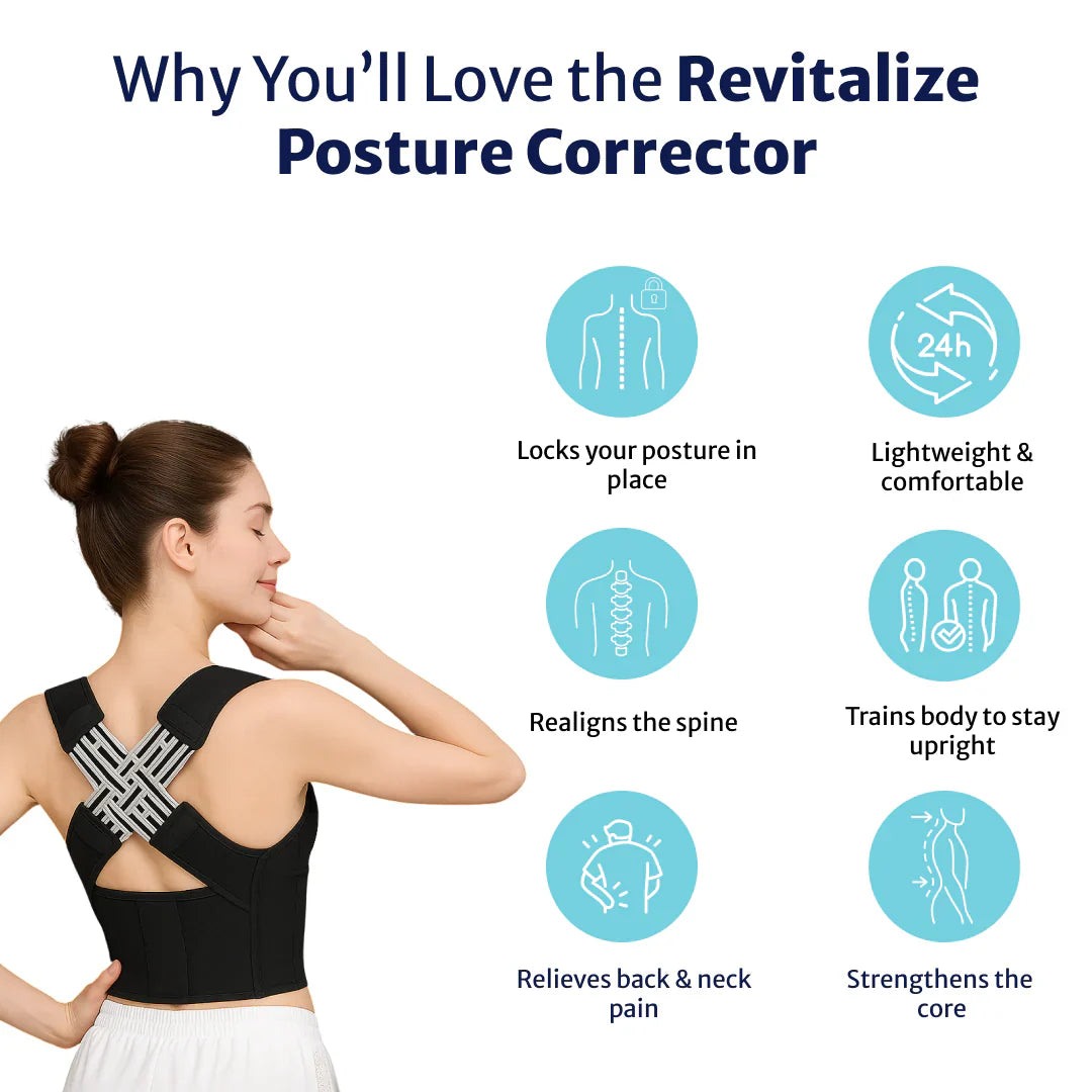 BowLift | Back Posture Corrector | Adjustable, Breathable Design for Men & Women to Improve Posture and Reduce Back Pain