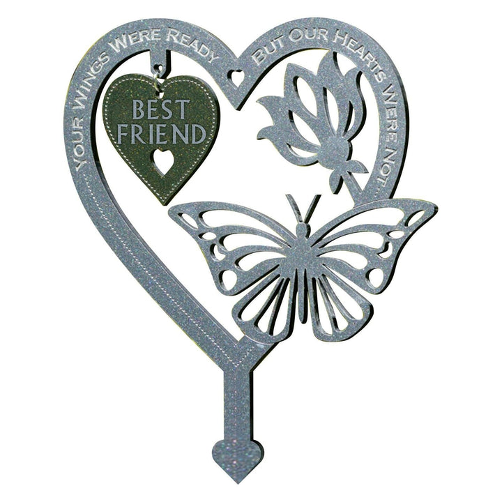 Memorial Gift Butterfly Ornament - Garden Memorial Plaque | Bowlift