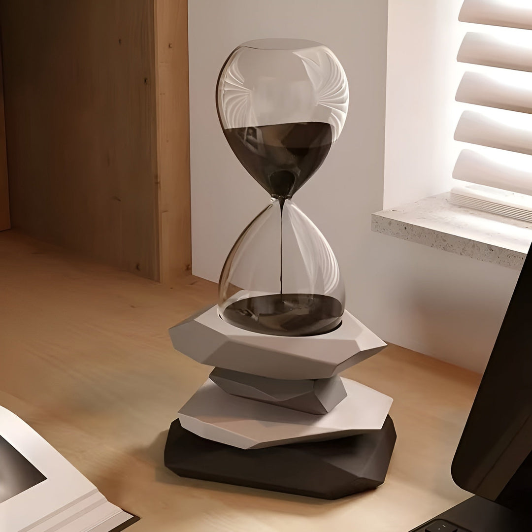 Minimalist Hourglass – Timeless & Decorative | Perfect for Living Room and Office | Bowlift