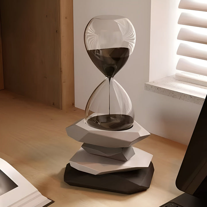 Minimalist Hourglass – Timeless & Decorative | Perfect for Living Room and Office | Bowlift