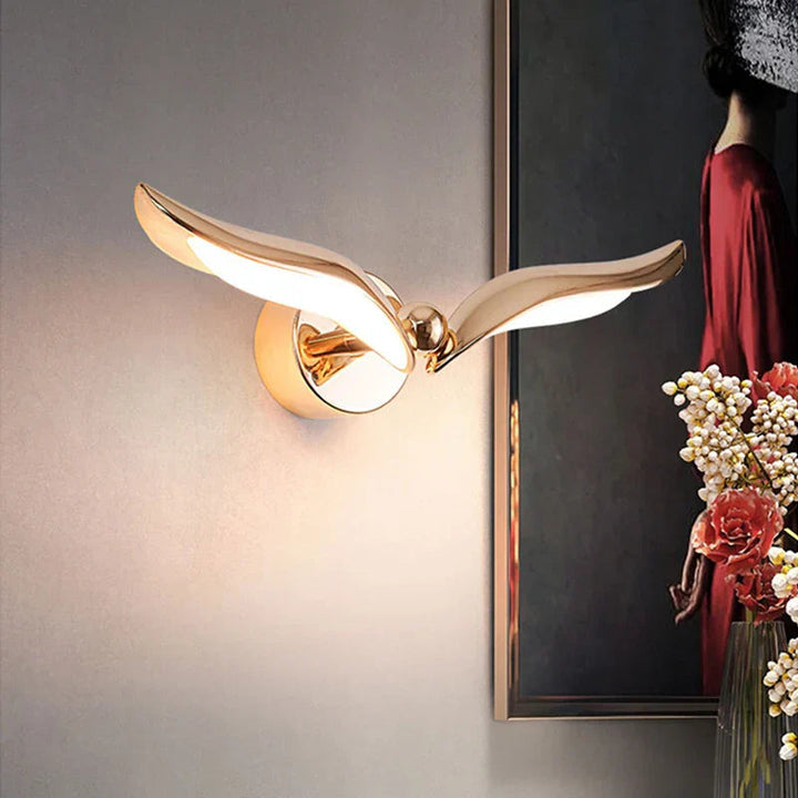 BowLift | LuxeGlow – Cozy, warm light with distinctive seagull design