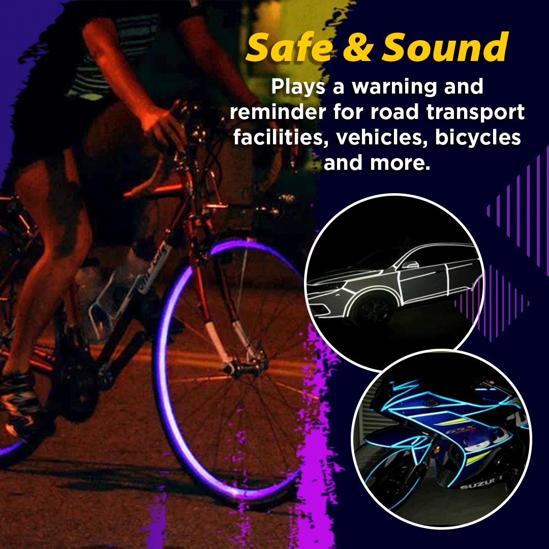 BowLift | Bicycle Reflective Stickers