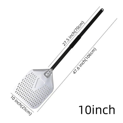 Big Pizza Perforated Shovel Paddle Handle for Oven Pizza Baking Tool | Bowlift