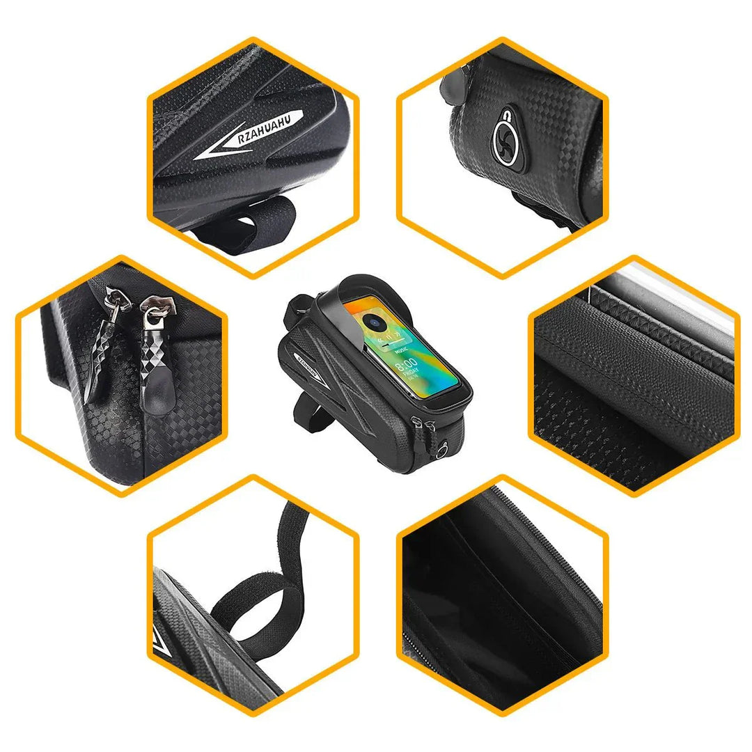BowLift | BikeGear PRO – Waterproof Bike Bag with Touchscreen & Headphone Port