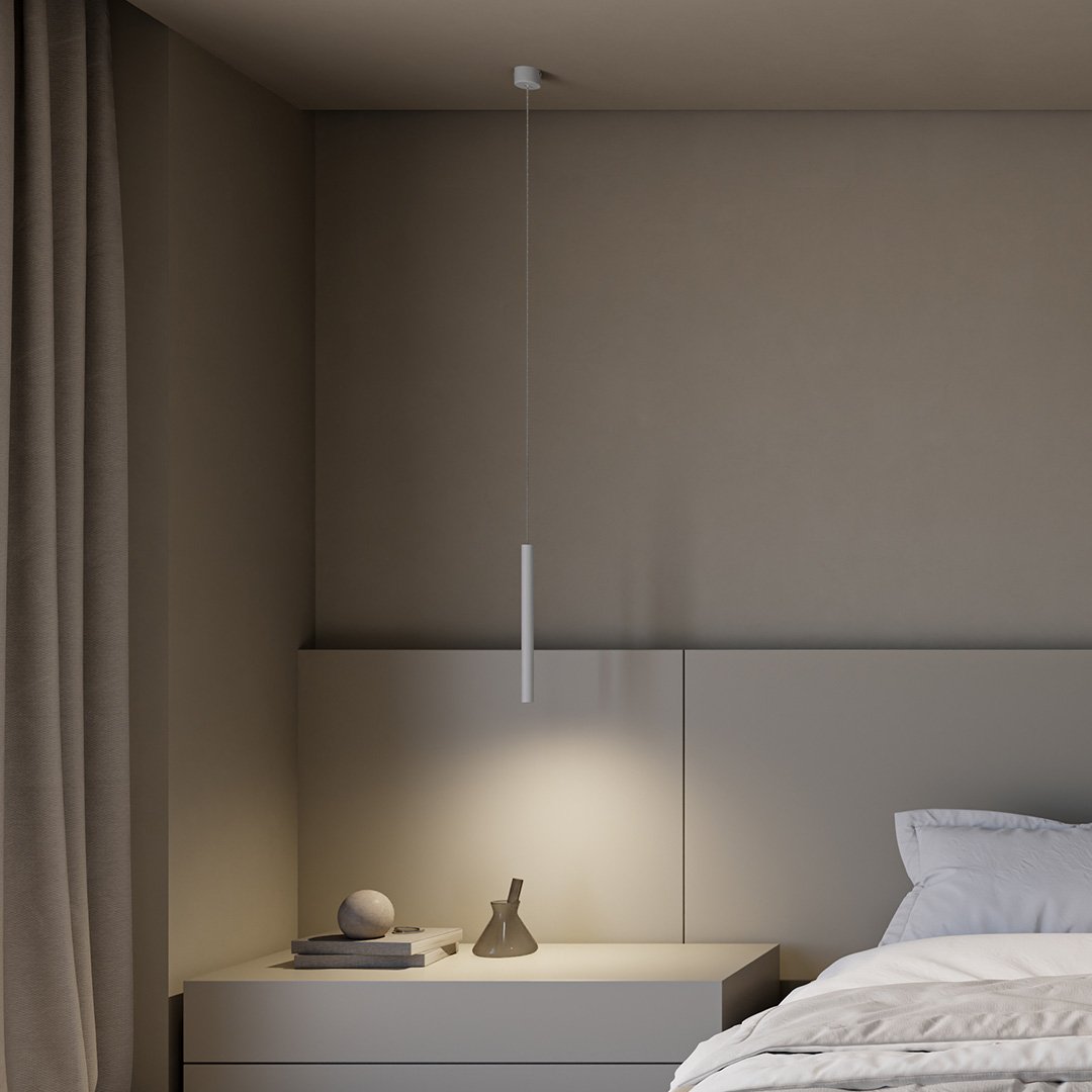 BowLift | RayAura Minimalistic LED Pendant Light | Modern Design | Elegant Ceiling Lamp for Living Room & Office