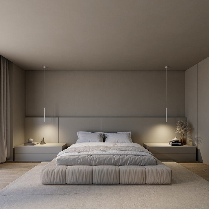 BowLift | RayAura Minimalistic LED Pendant Light | Modern Design | Elegant Ceiling Lamp for Living Room & Office
