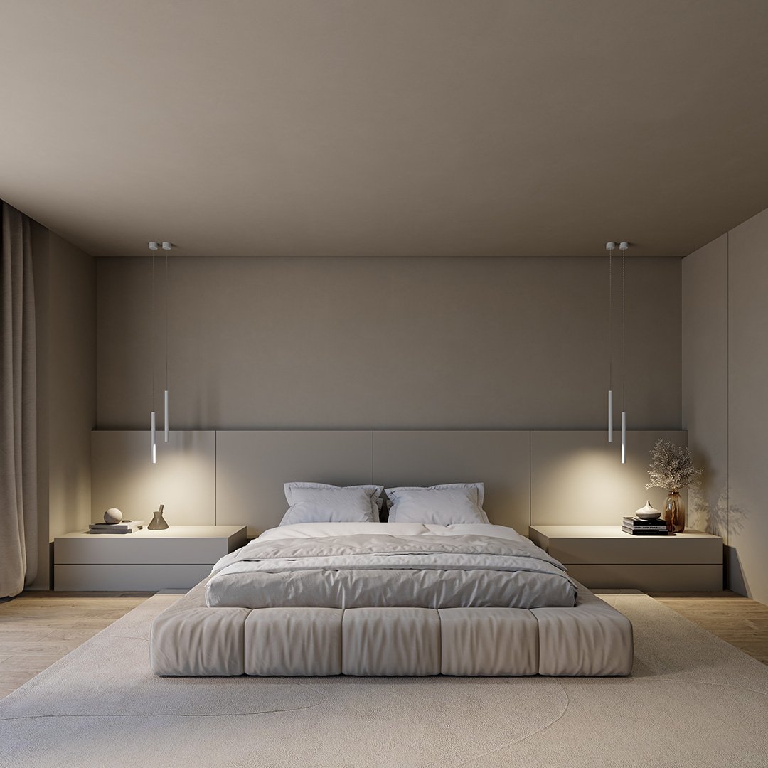 BowLift | RayAura Minimalistic LED Pendant Light | Modern Design | Elegant Ceiling Lamp for Living Room & Office