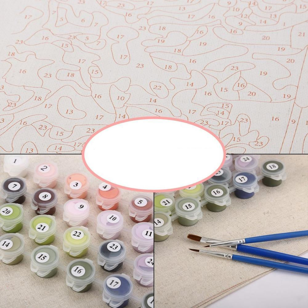 Cherry Blossom - Van-Go Paint-By-Number Kit | Bowlift