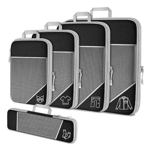 BowLift | PackMate Compression Travel Set – Space-Saving Travel Cubes for Organized Packing