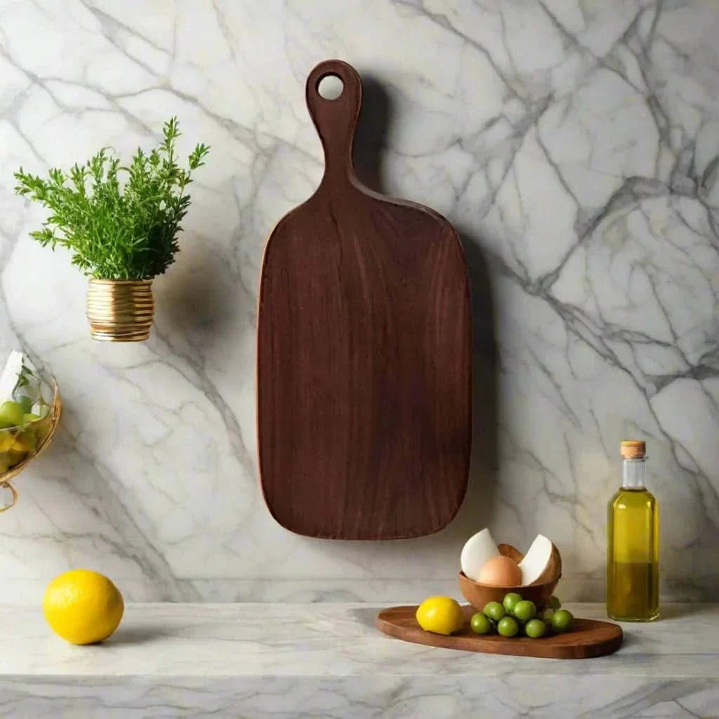 BowLift | Black Walnut Cutting Board – Wooden Chopping & Serving Tray