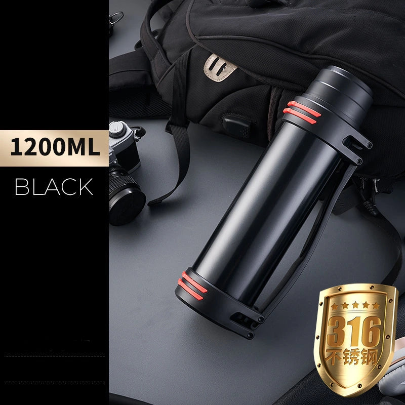 Giant Drink Stainless Steel Thermos Bottle | Bowlift