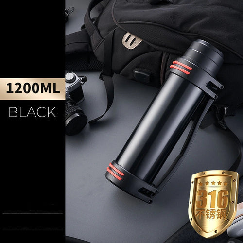 Giant Drink Stainless Steel Thermos Bottle | Bowlift