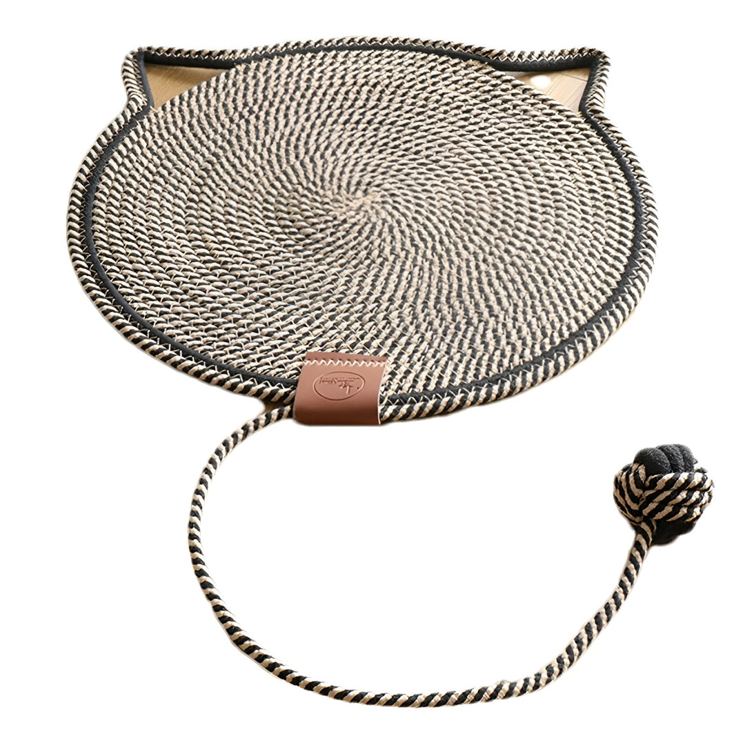 BowLift | Cotton Cat Scratching Mat made of Rope - ClawGuard