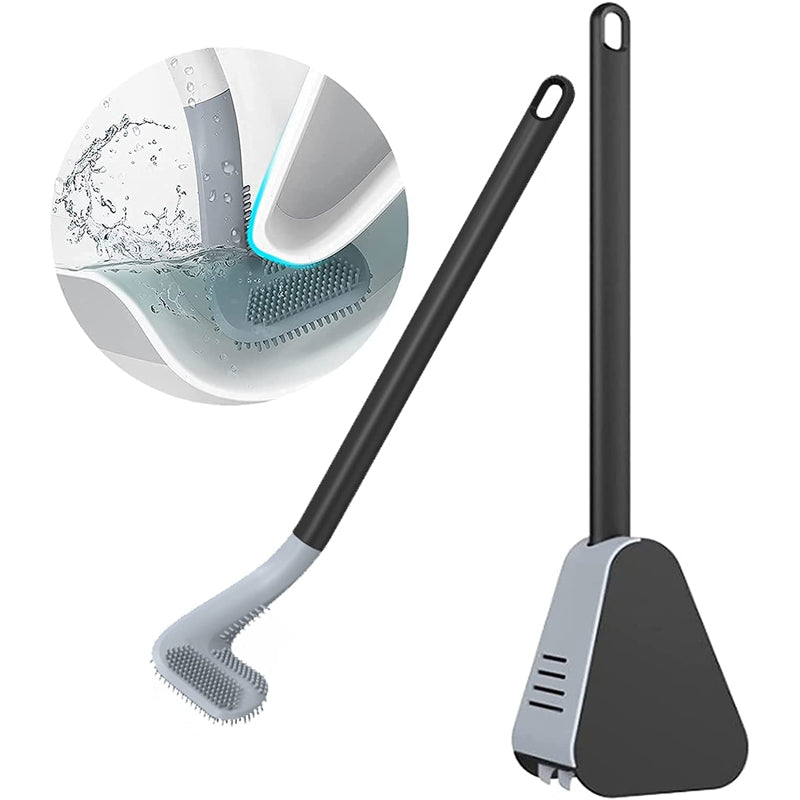 Long Handle Flexible Silicone Golf Toilet Brush | Bowlift