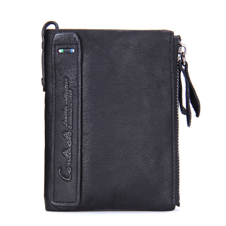 Stylish Double Zipper Wallet Bowlift