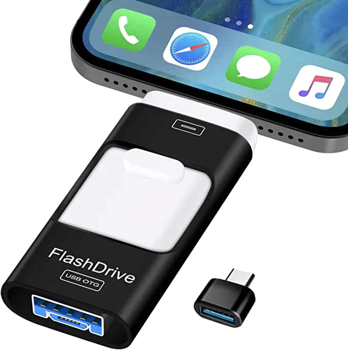 BowLift | DataFlex 4-in-1 Memory Stick – USB Storage for Phone, Tablet and PC