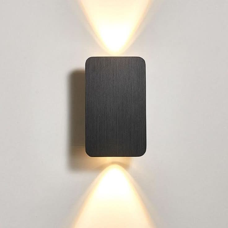 BowLift | Nordic Minimalist Aluminum Rectangular LED Wall Sconce